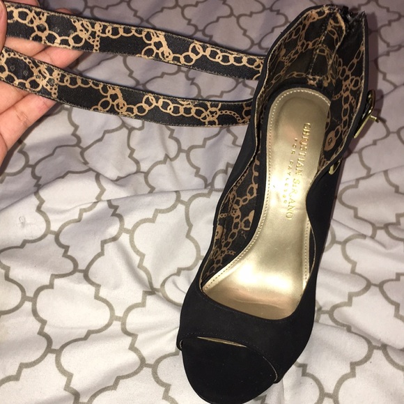 Black scrappy heels - Picture 4 of 4